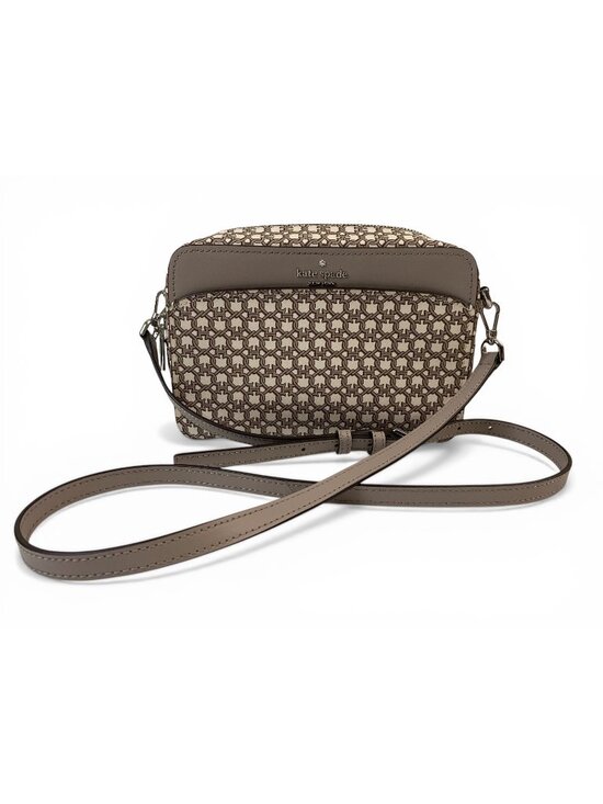 Kate Spade Handbags - Kate Spade New York Crossbody Gray/Beige Camera Bag